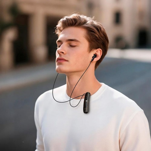 Навушники HOCO Graceful lavalier BT earphones ES77 |BT5.4, 10h| black
