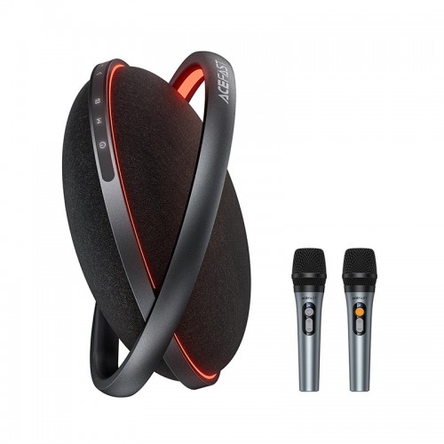 Акустика-караоке ACEFAST K5 Max portable wireless speaker ipx4 |BT5.4, USB/AUX/TF, TWS, 220/350W, EQ, 9h| black