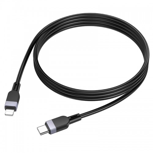 Кабель Hoco Type-C to Lightning Energy silicone charging data cable X109 |1m, 27W| black