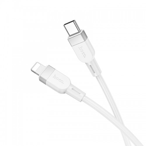 Кабель Hoco Type-C to Lightning Energy silicone charging data cable X109 |1m, 27W| black