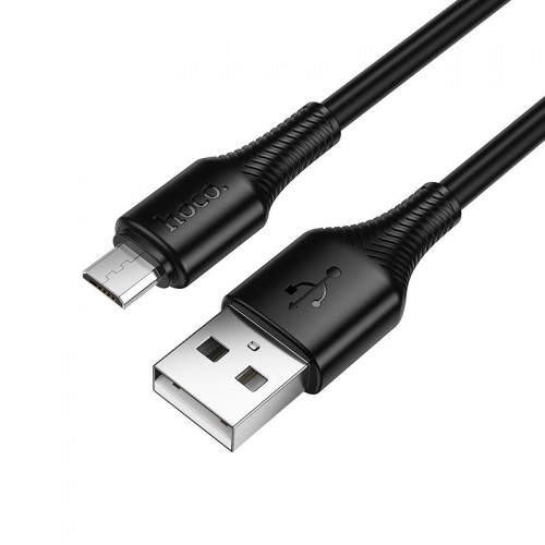 Кабель HOCO Micro USB Beneficio charging data cable X120 |1m, 2.4A|