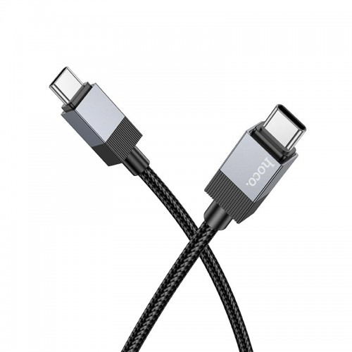 Кабель HOCO Type-C to Type-C Honorific charging data cable X110 |1m, 60W|