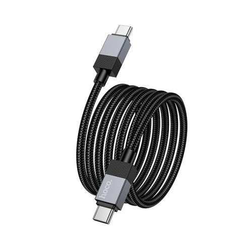 Кабель HOCO Type-C to Type-C Honorific charging data cable X110 |1m, 60W|