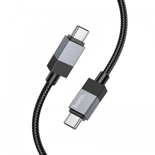 Кабель HOCO Type-C to Type-C Honorific charging data cable X110 |1m, 60W|