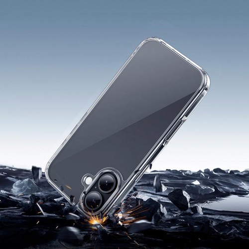 Чохол HOCO для iPhone 17 Airbag anti-fall protective case transparent