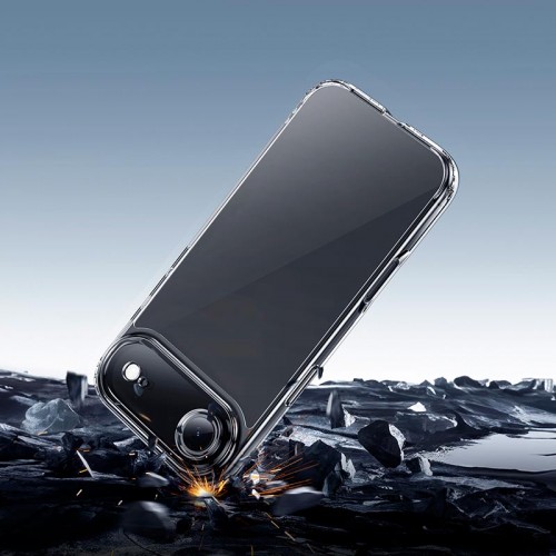 Чохол HOCO для iPhone 17 Air Airbag anti-fall protective case transparent