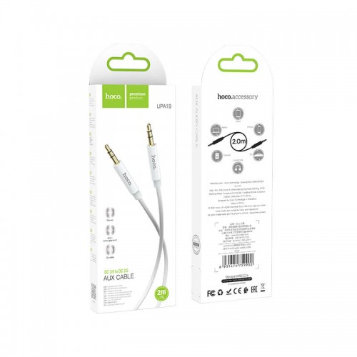 Кабель HOCO AUX audio cable UPA19 |2m|