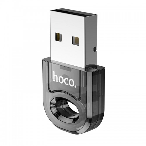 Адаптер HOCO USB BT adapter UA28 |BT5.1| transparent-black