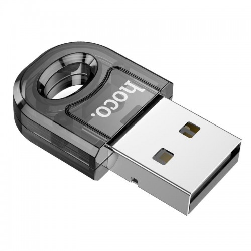 Адаптер HOCO USB BT adapter UA28 |BT5.1| transparent-black