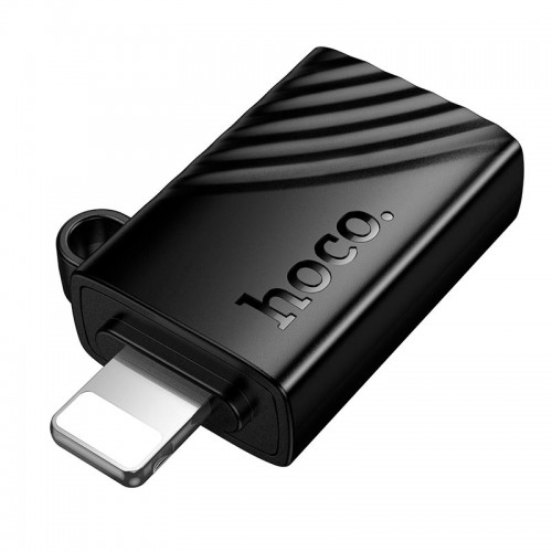 Перехідник HOCO Lightning to TF 2.0 mini card reader HB53 |480Mbps, 1TB Max| black