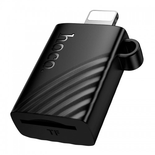 Перехідник HOCO Lightning to TF 2.0 mini card reader HB53 |480Mbps, 1TB Max| black