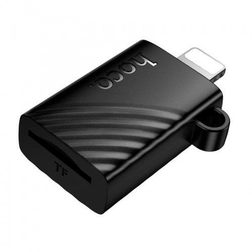 Перехідник HOCO Lightning to TF 2.0 mini card reader HB53 |480Mbps, 1TB Max| black