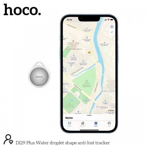 Поисковый трекер HOCO Water droplet shape anti-lost tracker DI29 Plus