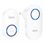 Дверний дзвінок HOCO wireless doorbell HI25 |6 month, 20m| white