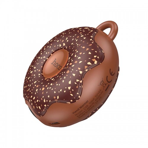 Грелка для рук HOCO Donut double-sided heating hand warmer J168 |4-8.5h| brown