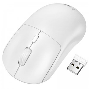 Миша HOCO Platino wireless mouse GM42 |2.4G, 800/1200/1600 DPI| white