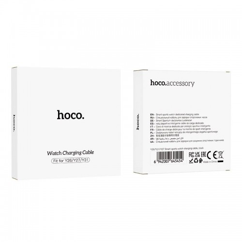 Кабель Hoco Smart sports watch charging cable Y26 / Y27 black