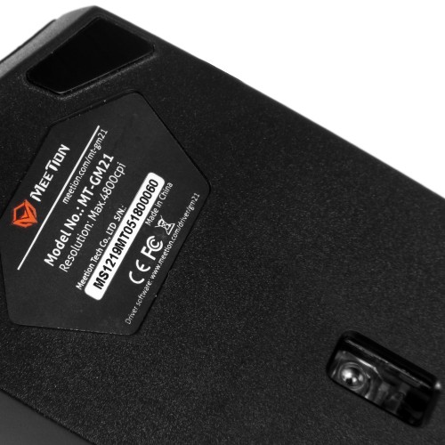 Миша MEETION Backlit Gaming Mouse RGB MT-GM21 black