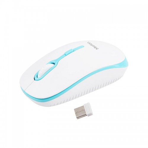 Миша MeeTion Wireless Mouse 2.4 G MT-R547 white-green