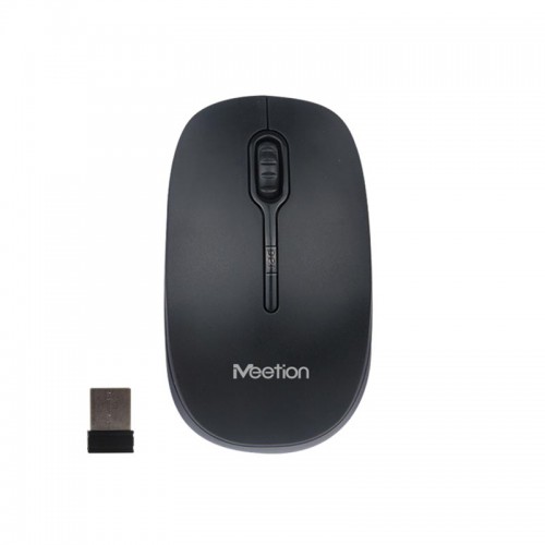 Миша MeeTion Wireless Mouse 2.4 G MT-R547 white-green