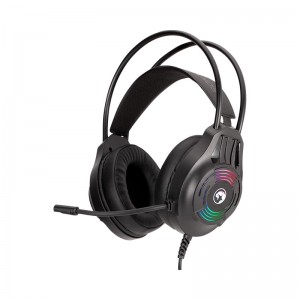 Навушники MARVO Wired Headset H8326 |USB+3.5mm, RGB| black