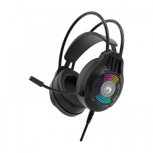 Навушники MARVO Wired Headset H8326 |USB+3.5mm, RGB| black
