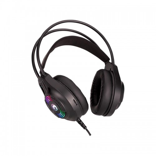 Навушники MARVO Wired Headset H8326 |USB+3.5mm, RGB| black