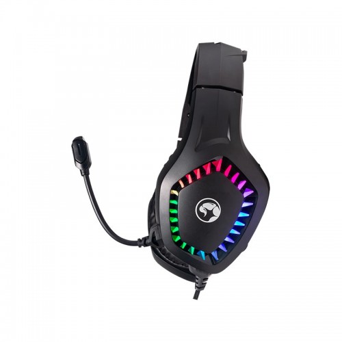 Навушники MARVO Wired Headset H8360 |USB+3.5mm, RGB| black