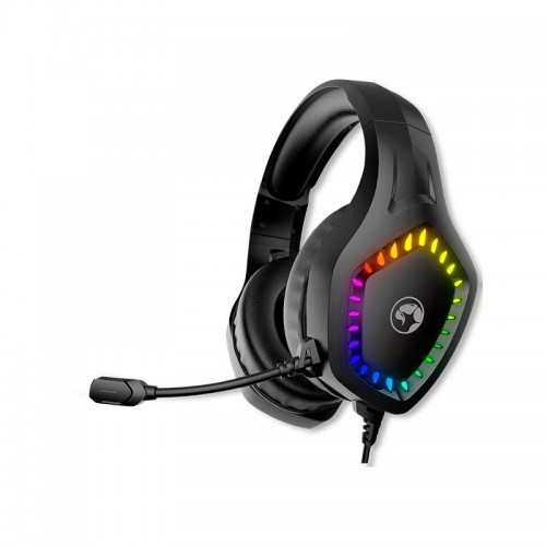 Навушники MARVO Wired Headset H8360 |USB+3.5mm, RGB| black