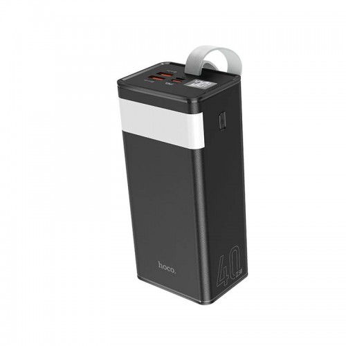 УМБ HOCO Powermaster fully compatible 40000mAh J86 |2USB/1Type-C, PD/QC, 5A/22.5W| black