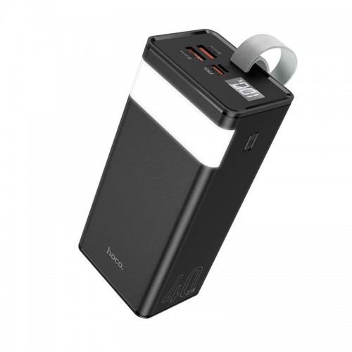 УМБ HOCO Powermaster fully compatible 40000mAh J86 |2USB/1Type-C, PD/QC, 5A/22.5W| black