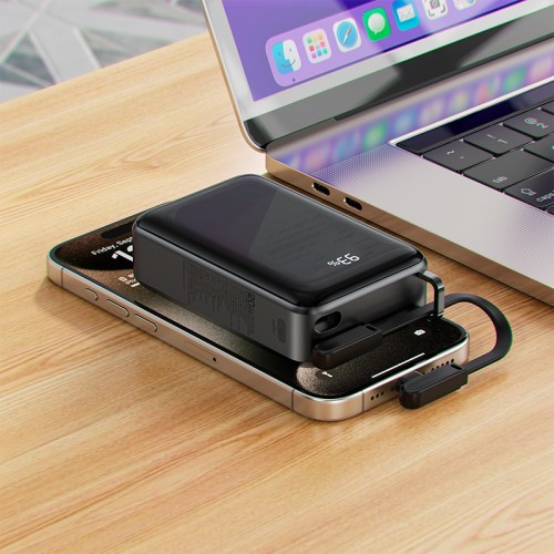 УМБ ACEFAST PD power bank M4 20000mAh |1USB/2Type-C, 67W/3A, PD/QC| black