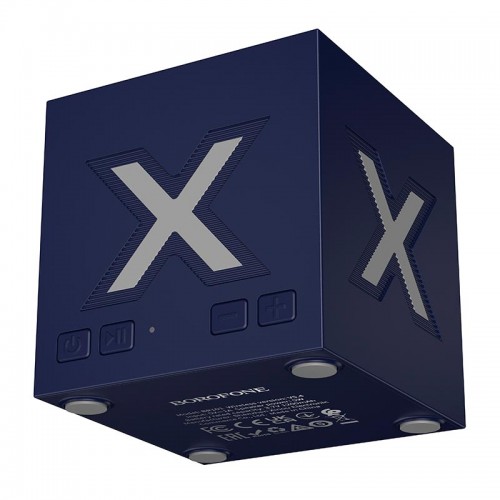 Акустика Borofone Rubik cube sports BT speaker royal BR101 |BT5.4, AUX/TF, TWS, 5W, 5H| blue