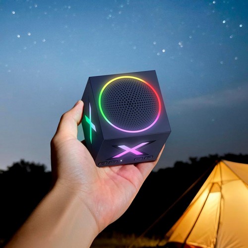 Акустика Borofone Rubik cube sports BT speaker royal BR101 |BT5.4, AUX/TF, TWS, 5W, 5H| white