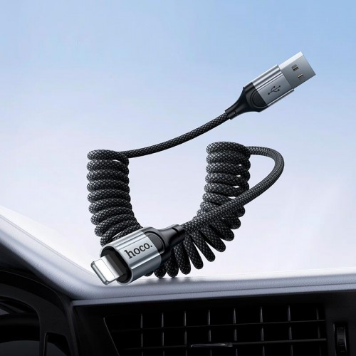 Кабель HOCO Lightning Nuevo Charging Data Cable X121 |1.5m, 2.4A| black