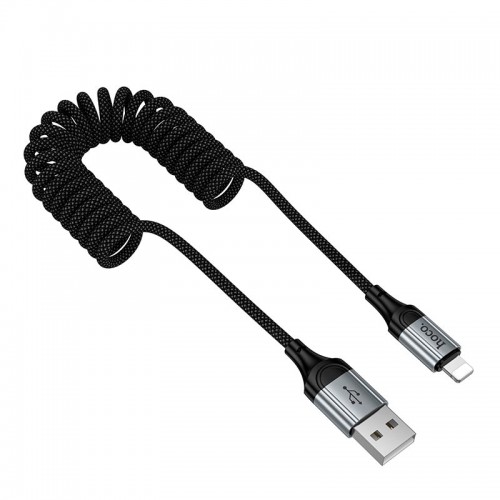 Кабель HOCO Lightning Nuevo Charging Data Cable X121 |1.5m, 2.4A| black