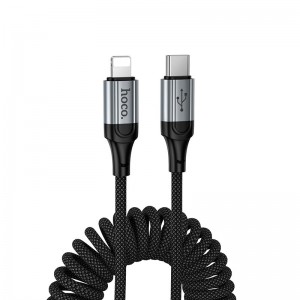 Кабель HOCO Type-C для Lightning Nuevo PD Charging Data Cable X121 |1.5m, 27W| black