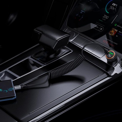 Кабель HOCO Type-C до Type-C Nuevo charging data cable X121 |1.5m, 60W| black