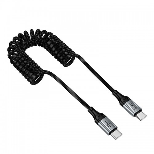 Кабель HOCO Type-C до Type-C Nuevo charging data cable X121 |1.5m, 60W| black
