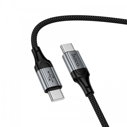 Кабель HOCO Type-C до Type-C Nuevo charging data cable X121 |1.5m, 60W| black