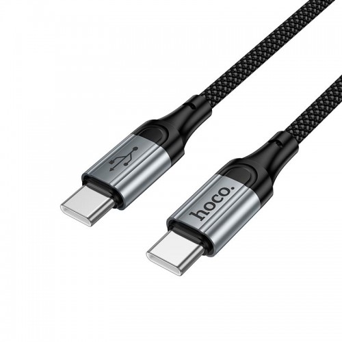 Кабель HOCO Type-C до Type-C Nuevo charging data cable X121 |1.5m, 60W| black