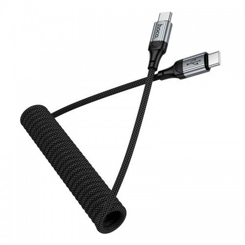 Кабель HOCO Type-C до Type-C Nuevo charging data cable X121 |1.5m, 60W| black
