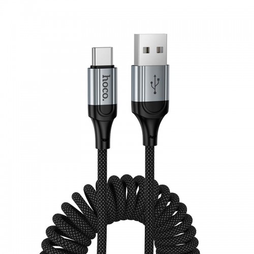 Кабель HOCO Type-C Nuevo charging data cable X121 |1.5m, 3A| black