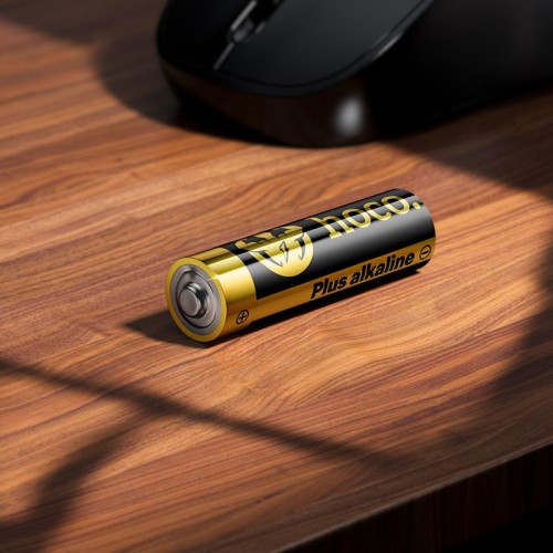 Alkaline battery HOCO JA1A |AA, LR6, 1.5V| (2PCS) black