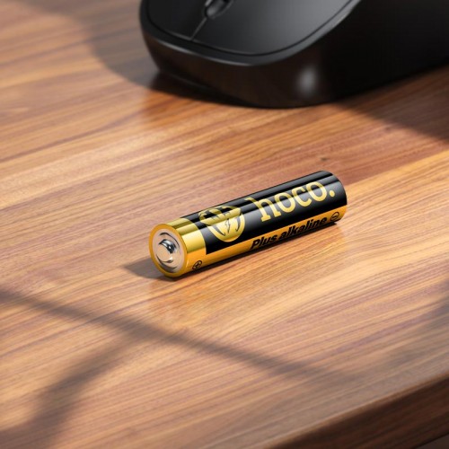 Alkaline battery HOCO JA2A |AAA, LR03, 1.5V| (2PCS) black