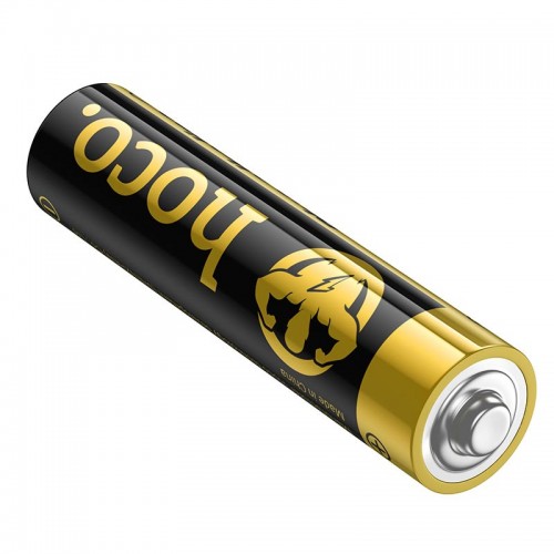 Alkaline battery HOCO JA2A |AAA, LR03, 1.5V| (2PCS) black