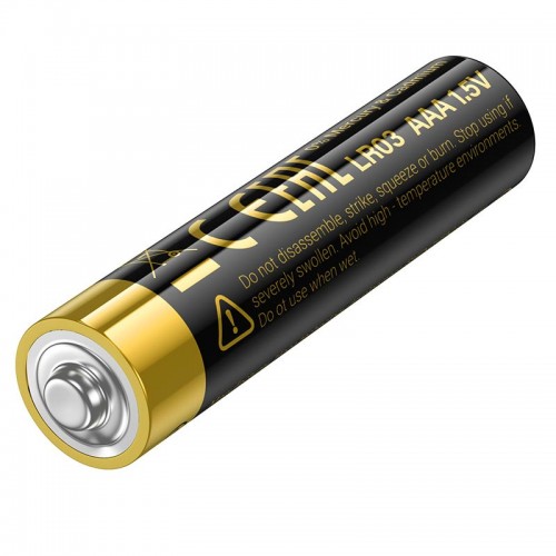 Alkaline battery HOCO JA2A |AAA, LR03, 1.5V| (2PCS) black