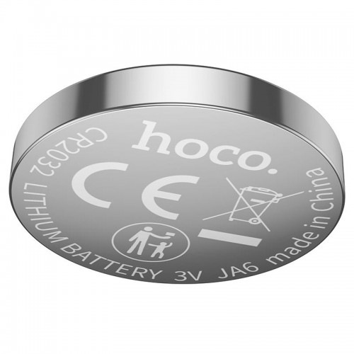 Батарейки Button battery HOCO JA6 CR2032 (5PCS) silver
