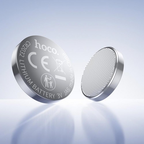 Батарейки Button battery HOCO JA6 CR2032 (5PCS) silver