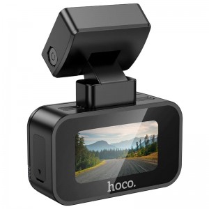 Відеореєстратор Hoco mini screen Dashcam DV10 |1.47", 1080p/30fps, WiFi| black